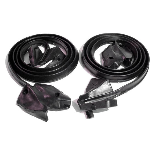 Door Weatherstrip, 1971-1976 Impala 2 Door Hardtop or Convertible - Pair