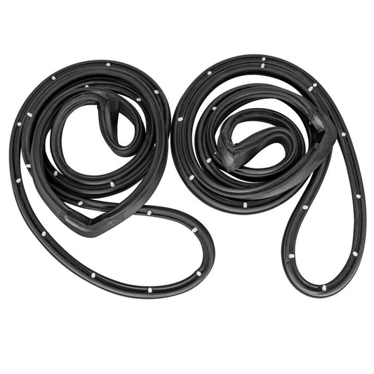 Door Weatherstrip, 1971-1974 Impala Rear 4 Door Sedan - Pair