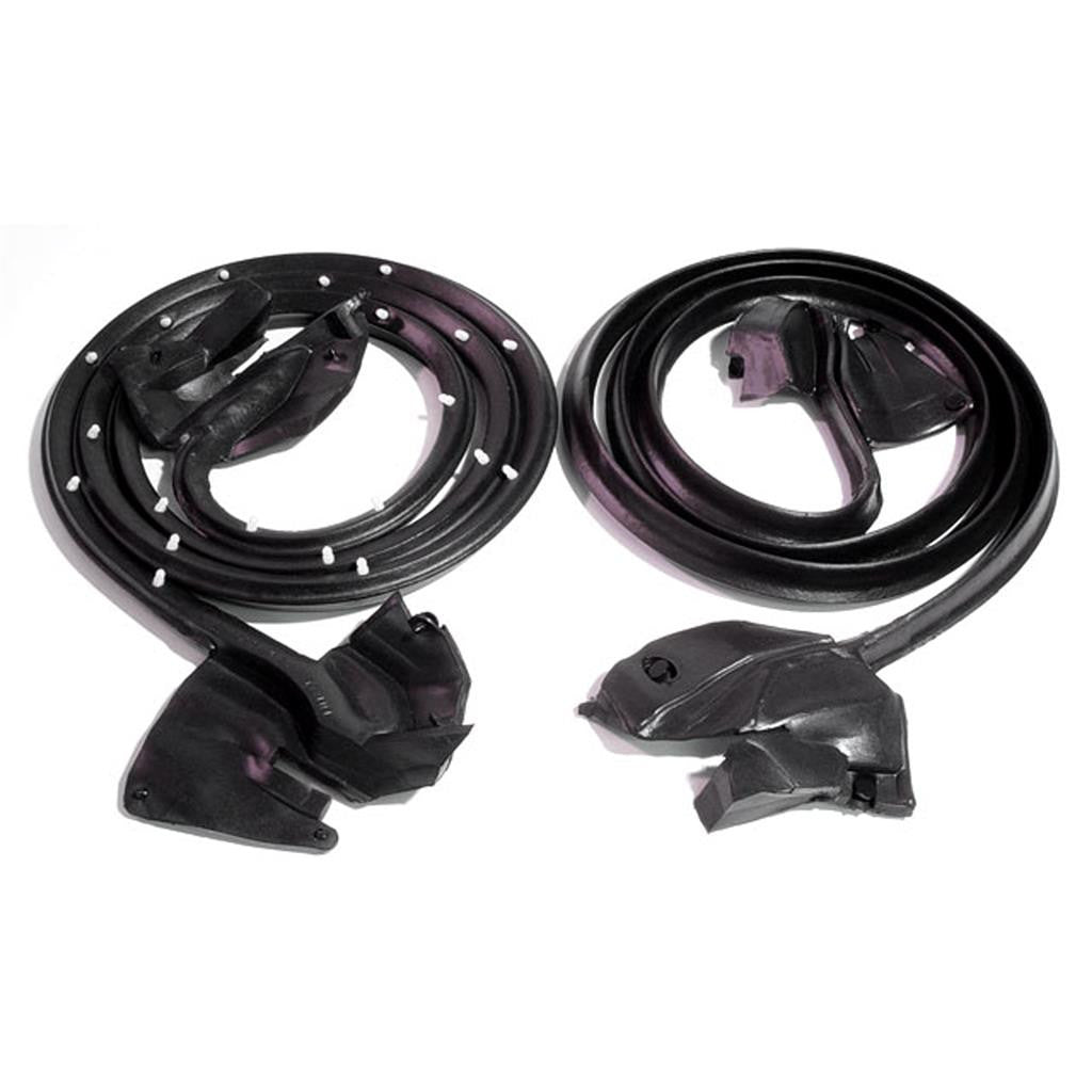 Door Weatherstrip, 1969-1970 Impala 2 Door Hardtop or Convertible - Pair