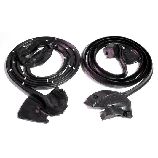 Door Weatherstrip, 1969-1970 Impala 2 Door Hardtop or Convertible - Pair