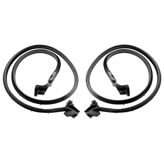 Door Weatherstrip, 1965-1966 Impala Rear 4 Door Hardtop - Pair