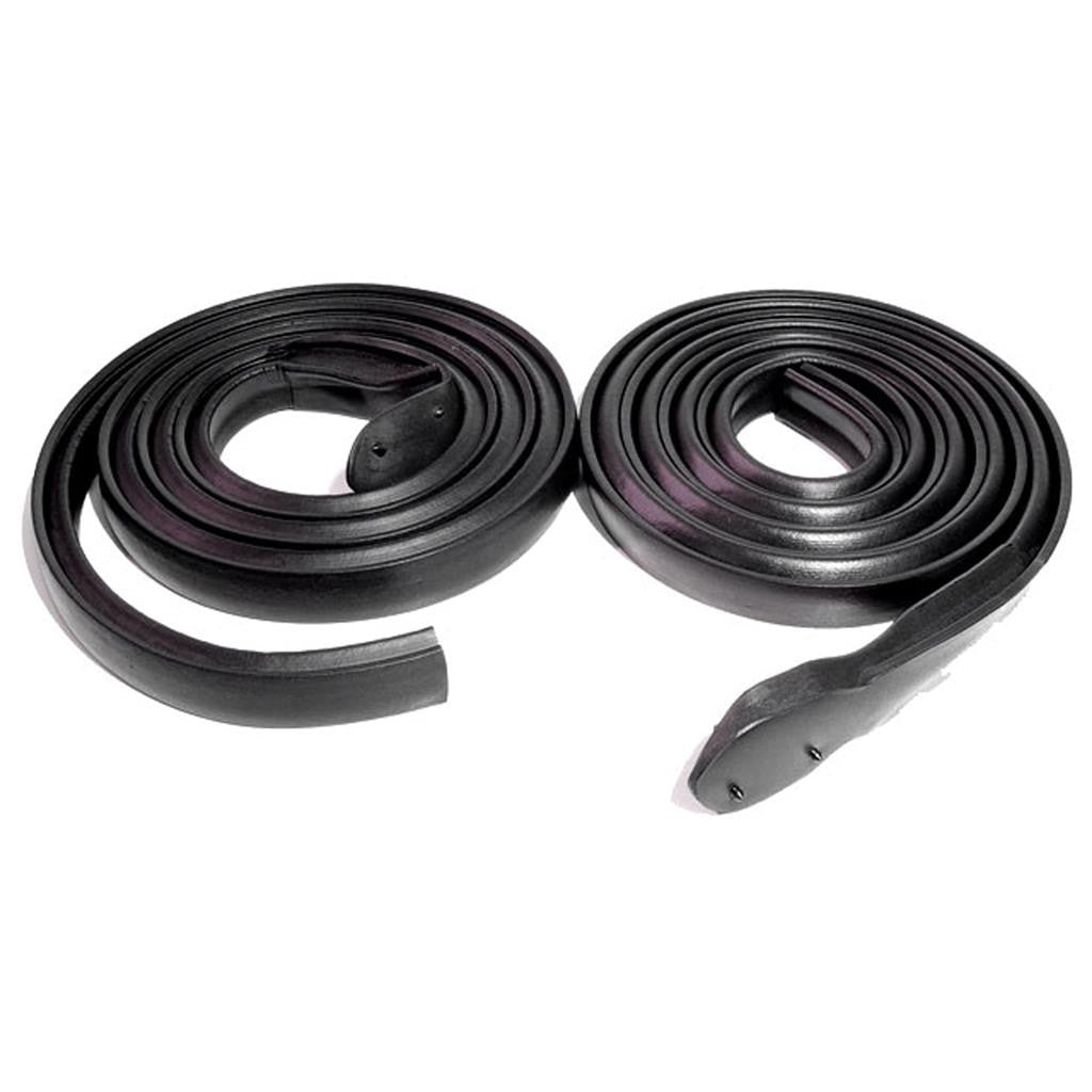 Roof Rail Weatherstrip, 1971-1973 Impala & GM B Body 2 Door Hardtop Sports Coupe - Pair