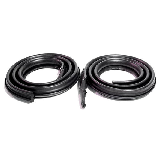 Roof Rail Weatherstrip, 1967-1968 Impala Caprice & GM B Body 2 Door Hardtop - Pair