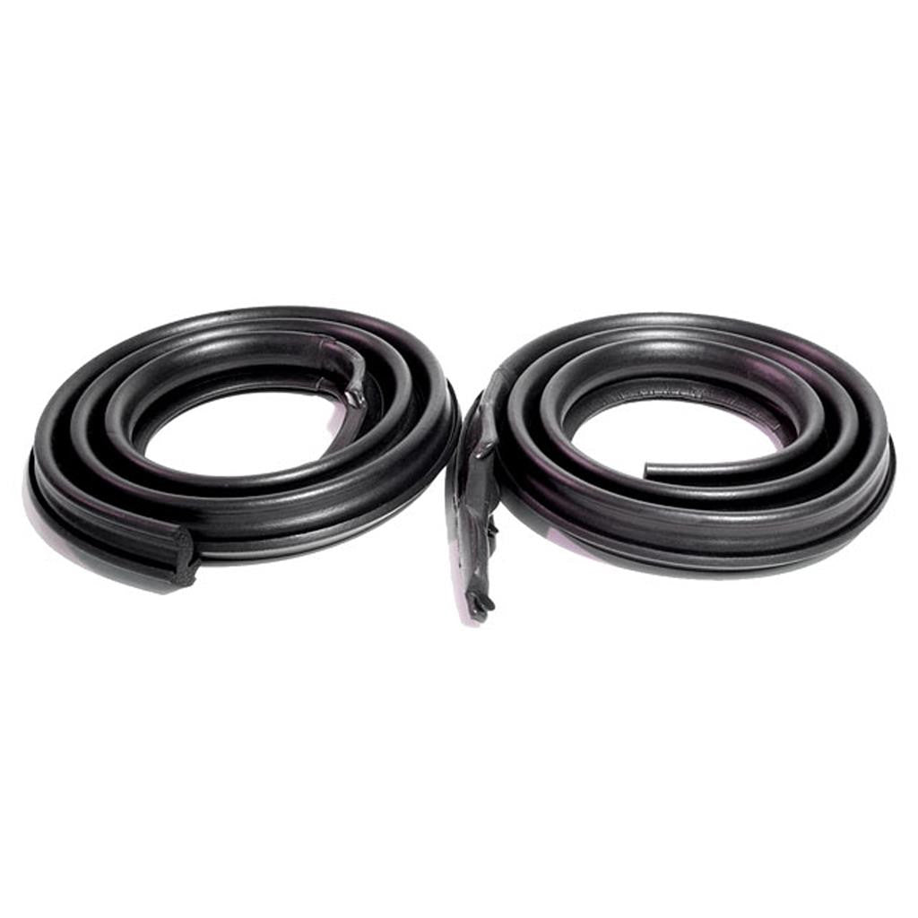Roof Rail Weatherstrip, 1967-1968 Impala Caprice & GM B Body 2 Door Fastback - Pair