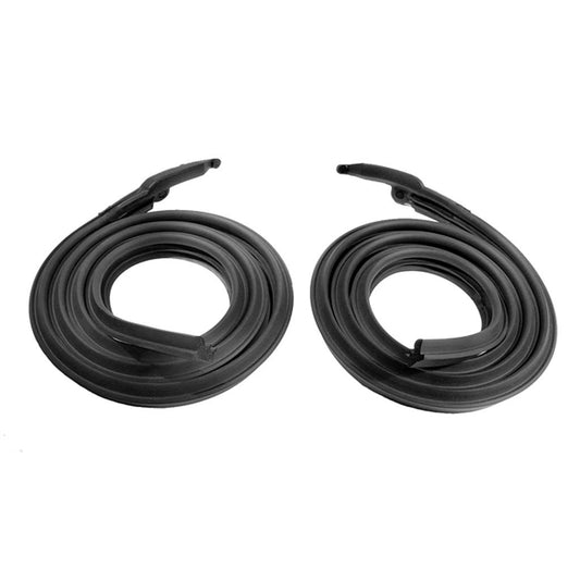 Roof Rail Weatherstrip, 1967-1968 Impala Caprice & GM B Body 4 Door Hardtop - Pair