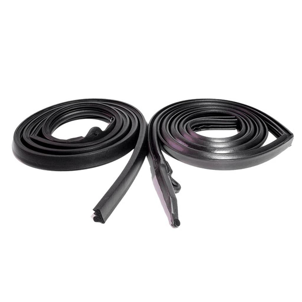 Roof Rail Weatherstrip, 1965-1966 Impala & GM B Body 2 Door Hardtop - Pair
