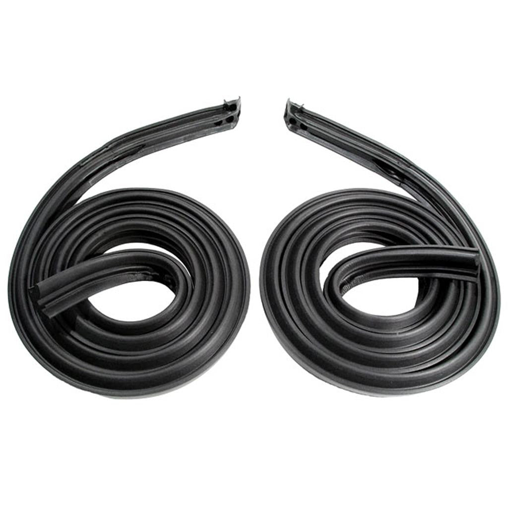 Roof Rail Weatherstrip, 1961 Impala 1962 Bel Air 2 Door Hardtop - Pair