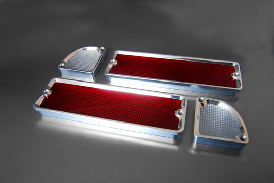 Lens, 1967-1972 Fleetside Billet Tail Lens Set