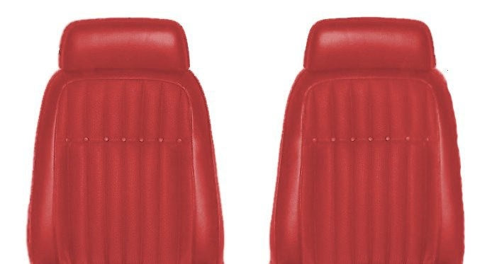 Assembled Seats, 1969 Camaro OE Deluxe Bucket - PR