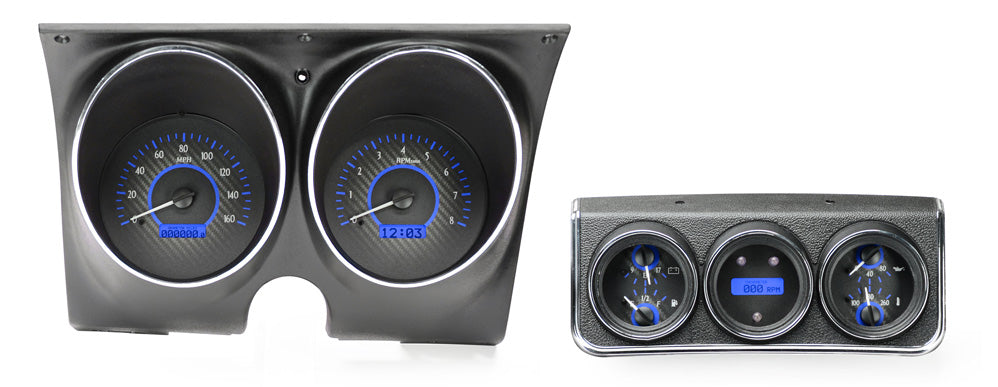 Dakota Digital Gauges, 1967 Camaro With Console Gauges VHX