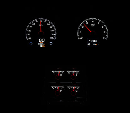 Dakota Digital Gauges, 1968 Camaro Dakota Digital HDX With Console Gauges