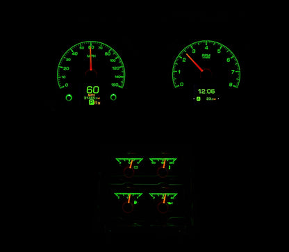 Dakota Digital Gauges, 1968 Camaro Dakota Digital HDX With Console Gauges