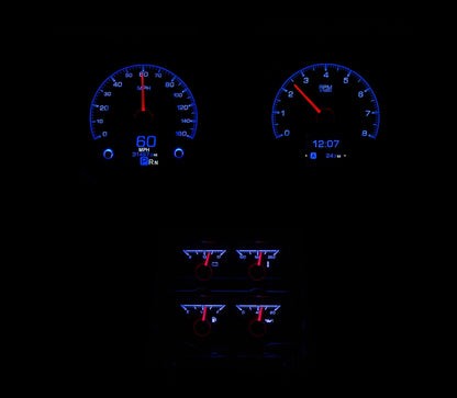 Dakota Digital Gauges, 1968 Camaro Dakota Digital HDX With Console Gauges