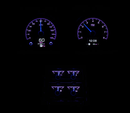 Dakota Digital Gauges, 1968 Camaro Dakota Digital HDX With Console Gauges