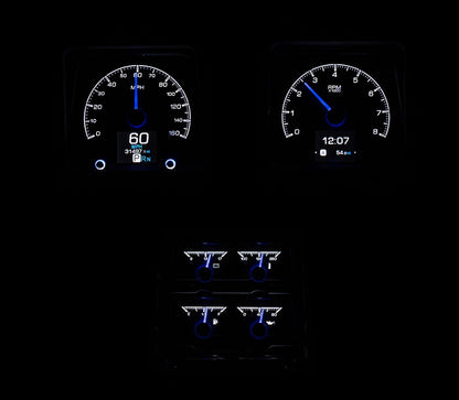 Dakota Digital Gauges, 1969 Camaro With Console Gauges HDX