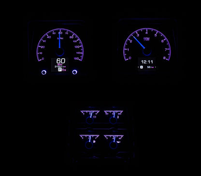 Dakota Digital Gauges, 1969 Camaro With Console Gauges HDX
