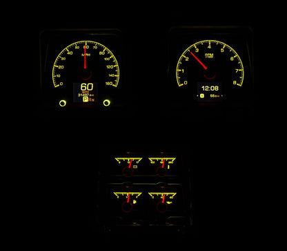 Dakota Digital Gauges, 1969 Camaro With Console Gauges HDX