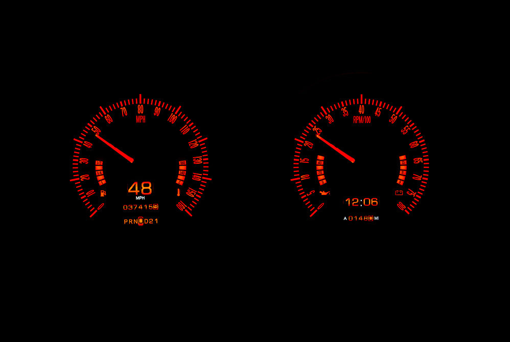 Dakota Digital Gauges, 1968 Camaro No Console Gauges RTX