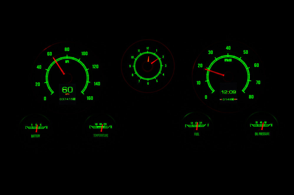 Dakota Digital Gauges, 1967-1972 Chevy Truck RTX