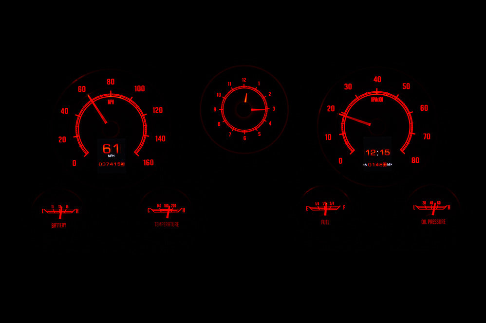 Dakota Digital Gauges, 1967-1972 Chevy Truck RTX