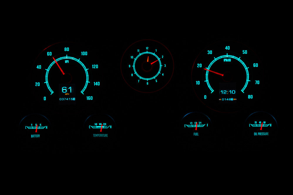Dakota Digital Gauges, 1967-1972 Chevy Truck RTX