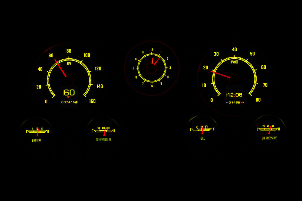 Dakota Digital Gauges, 1967-1972 Chevy Truck RTX