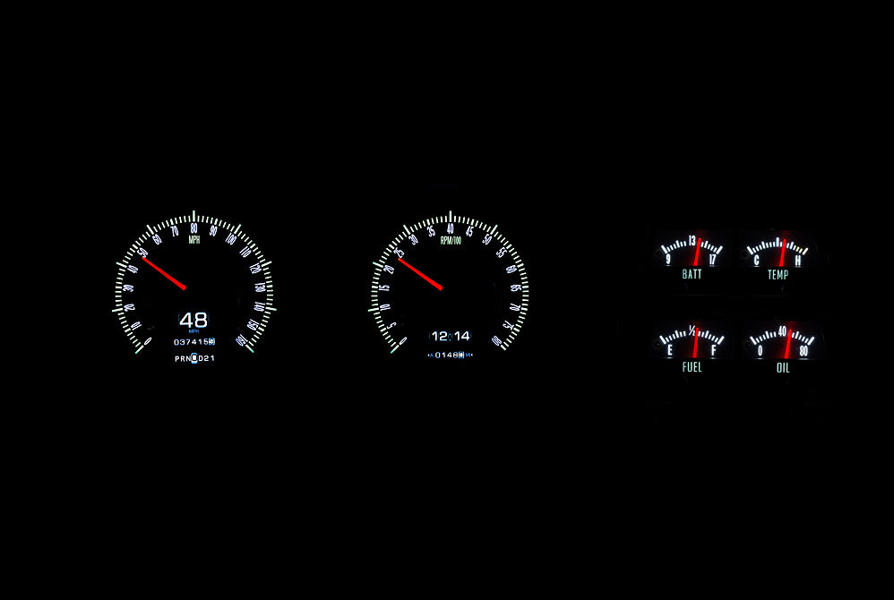 Dakota Digital Gauges, 1968 Camaro with Console Gauges RTX