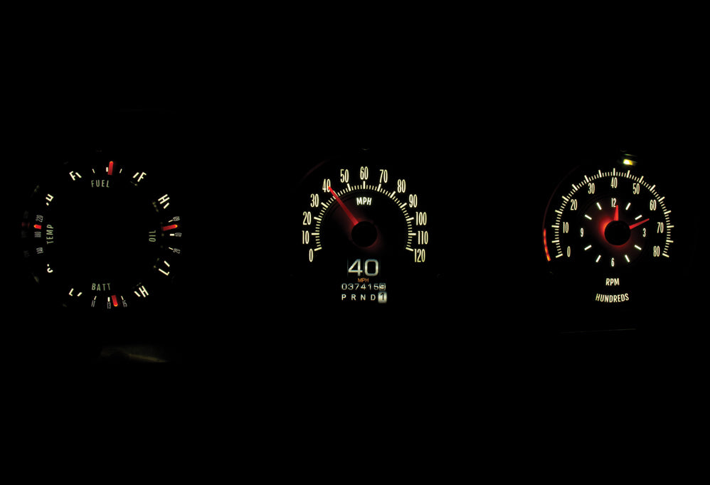 Dakota Digital Gauges, 1970-72 Oldsmobile Cutlass Dakota Digital RTX