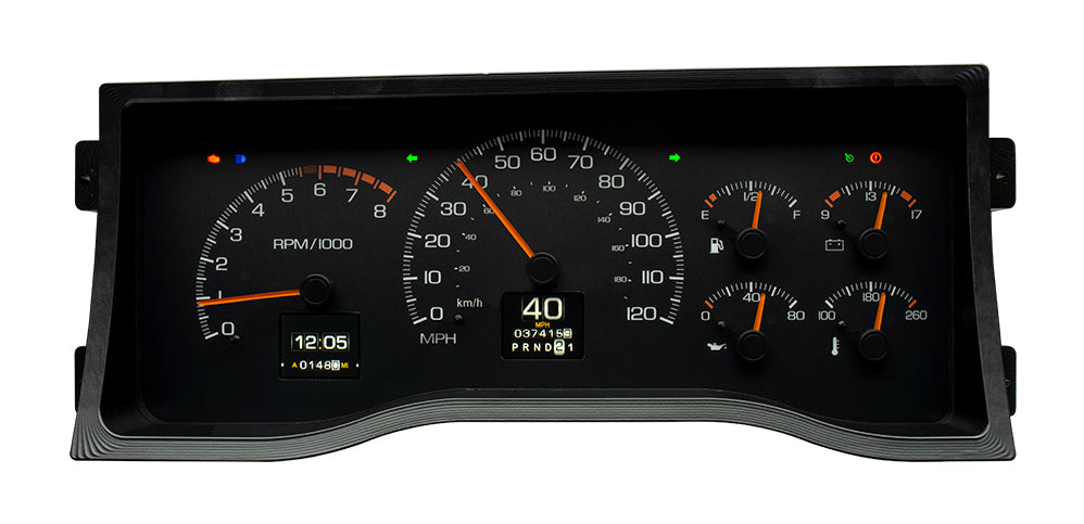 Dakota Digital Gauges, 1995-1998 Chevy GMC Truck 1995-2000 Blazer Suburban Tahoe Yukon Dakota Digital RTX