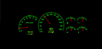 Dakota Digital Gauges, 1995-1998 Chevy GMC Truck 1995-2000 Blazer Suburban Tahoe Yukon Dakota Digital RTX