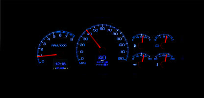 Dakota Digital Gauges, 1995-1998 Chevy GMC Truck 1995-2000 Blazer Suburban Tahoe Yukon Dakota Digital RTX