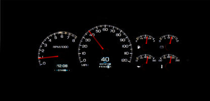 Dakota Digital Gauges, 1995-1998 Chevy GMC Truck 1995-2000 Blazer Suburban Tahoe Yukon Dakota Digital RTX