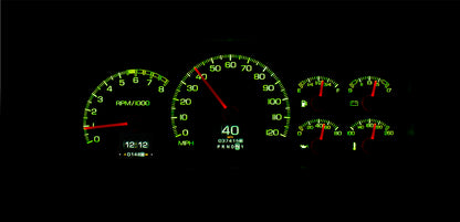 Dakota Digital Gauges, 1995-1998 Chevy GMC Truck 1995-2000 Blazer Suburban Tahoe Yukon Dakota Digital RTX