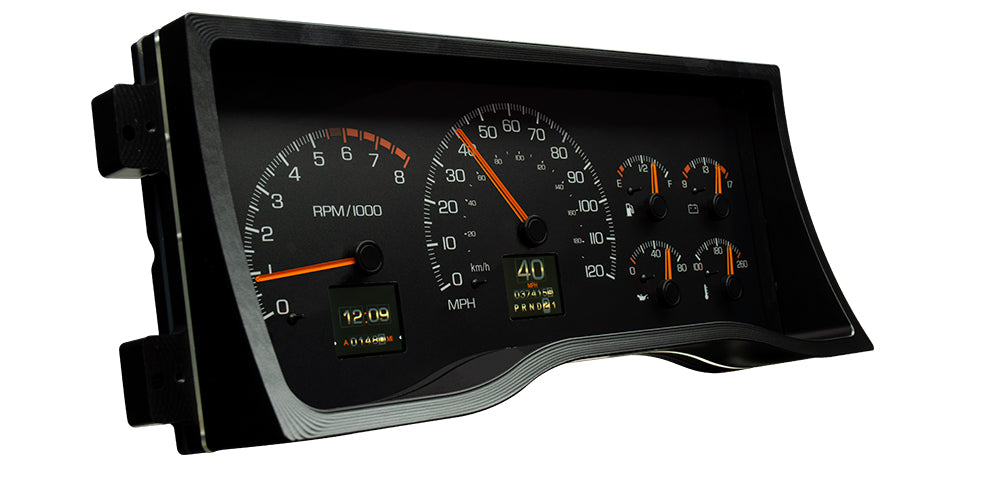 Dakota Digital Gauges, 1995-1998 Chevy GMC Truck 1995-2000 Blazer Suburban Tahoe Yukon Dakota Digital RTX