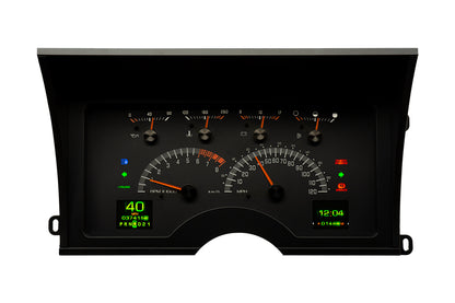 Dakota Digital Gauges, 1992-1994 Chevy GMC Truck Blazer Suburban Tahoe Yukon Dakota Digital RTX