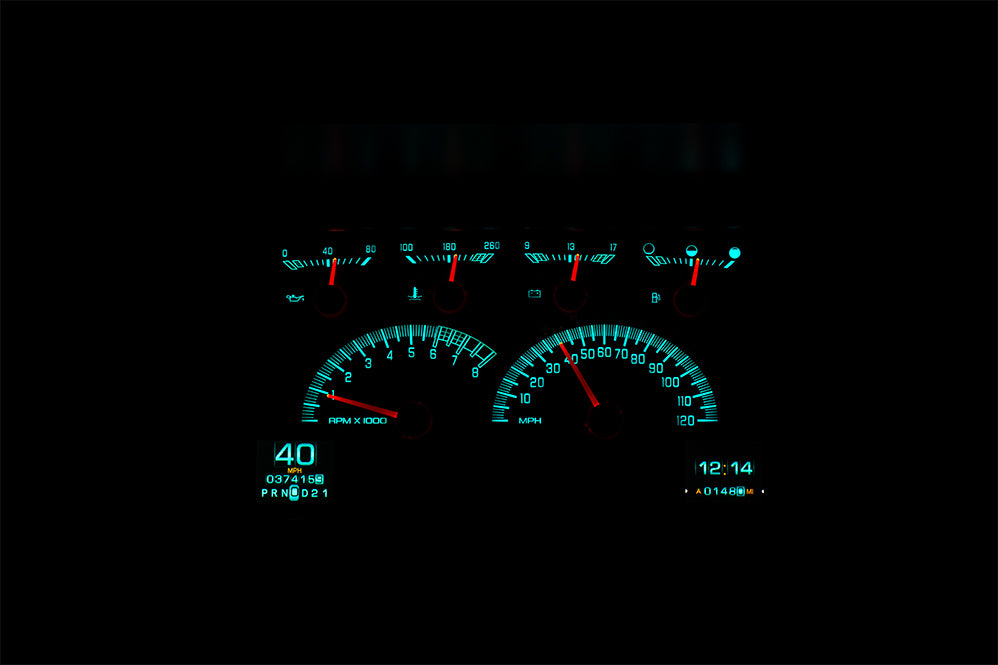 Dakota Digital Gauges, 1992-1994 Chevy GMC Truck Blazer Suburban Tahoe Yukon Dakota Digital RTX