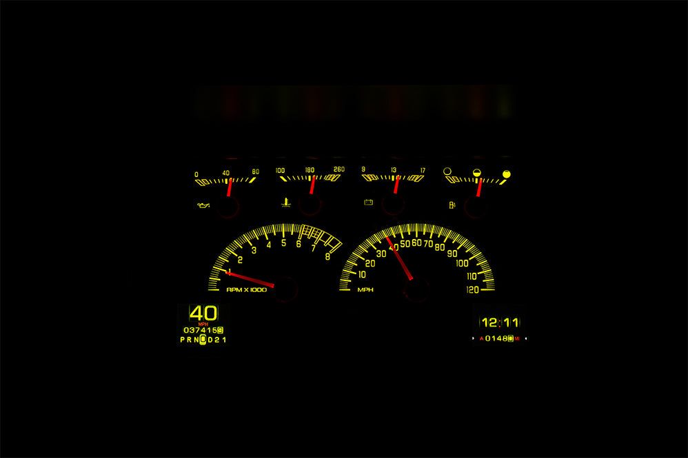 Dakota Digital Gauges, 1992-1994 Chevy GMC Truck Blazer Suburban Tahoe Yukon Dakota Digital RTX