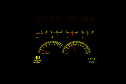 Dakota Digital Gauges, 1992-1994 Chevy GMC Truck Blazer Suburban Tahoe Yukon Dakota Digital RTX