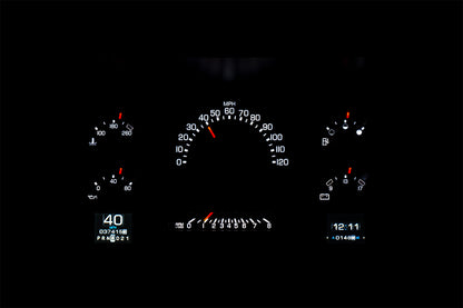 Dakota Digital Gauges, 1988-1991 Chevy GMC Truck Blazer Suburban Tahoe Yukon Dakota Digital RTX