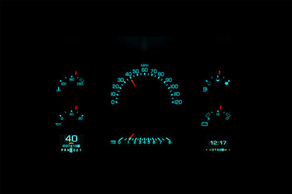 Dakota Digital Gauges, 1988-1991 Chevy GMC Truck Blazer Suburban Tahoe Yukon Dakota Digital RTX