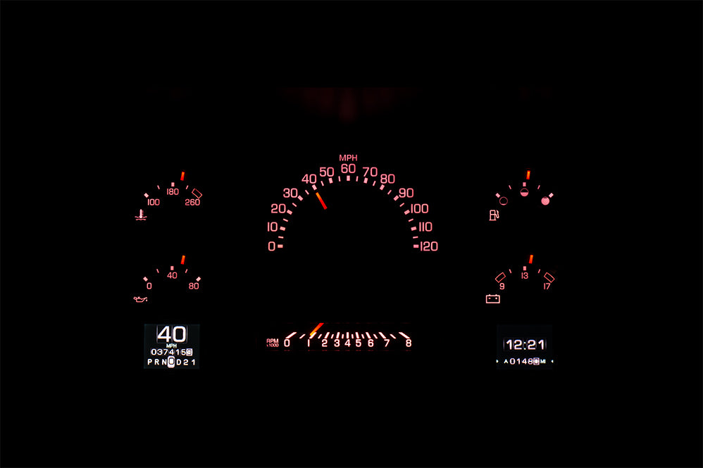Dakota Digital Gauges, 1988-1991 Chevy GMC Truck Blazer Suburban Tahoe Yukon Dakota Digital RTX