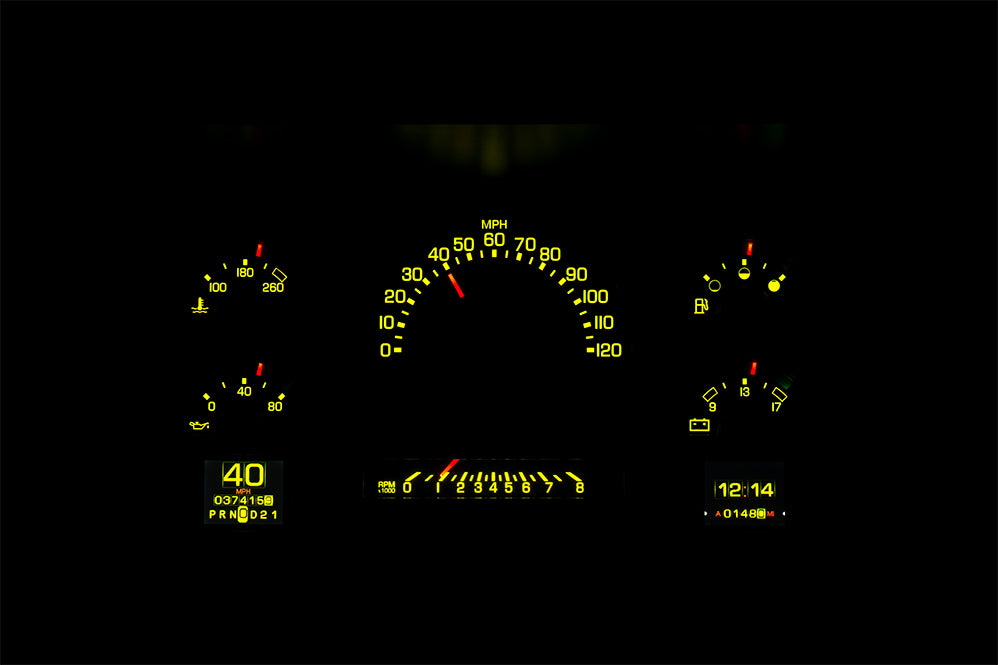 Dakota Digital Gauges, 1988-1991 Chevy GMC Truck Blazer Suburban Tahoe Yukon Dakota Digital RTX