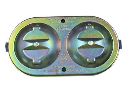 Lid, 1967-1969 Power Disc Brake Zinc Plated Master Cylinder Lid