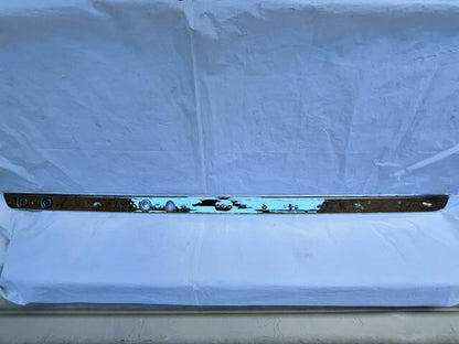 Used Original GM 1966 Chevrolet Chevelle El Camino Upper Dash Trim RECHROMED