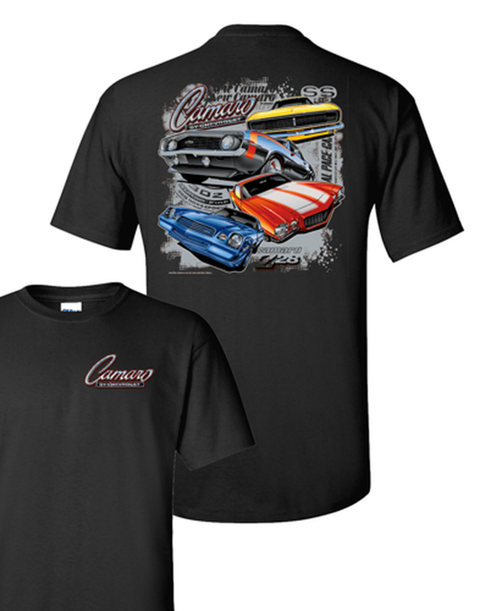T-Shirt Early Generation Camaro - Black