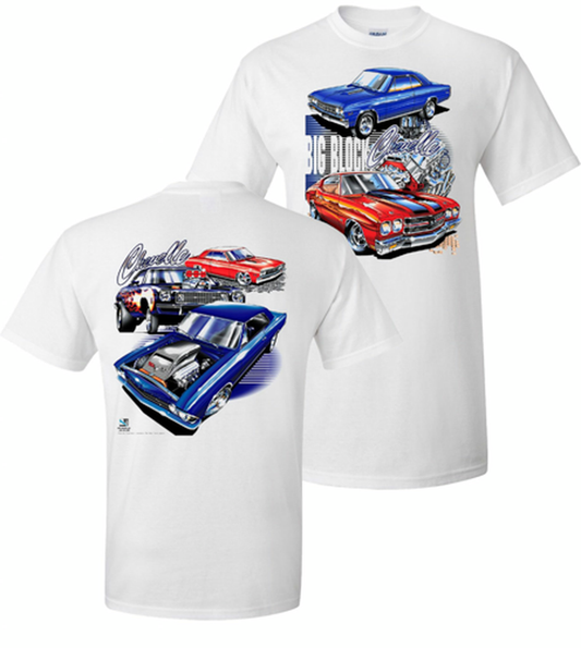 T-Shirt Chevelle Big Block - White