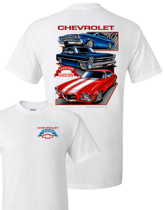 T-Shirt Chevy Legends - White
