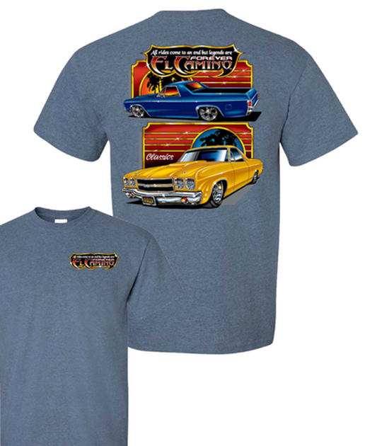 T-Shirt El Camino Legends - Blue
